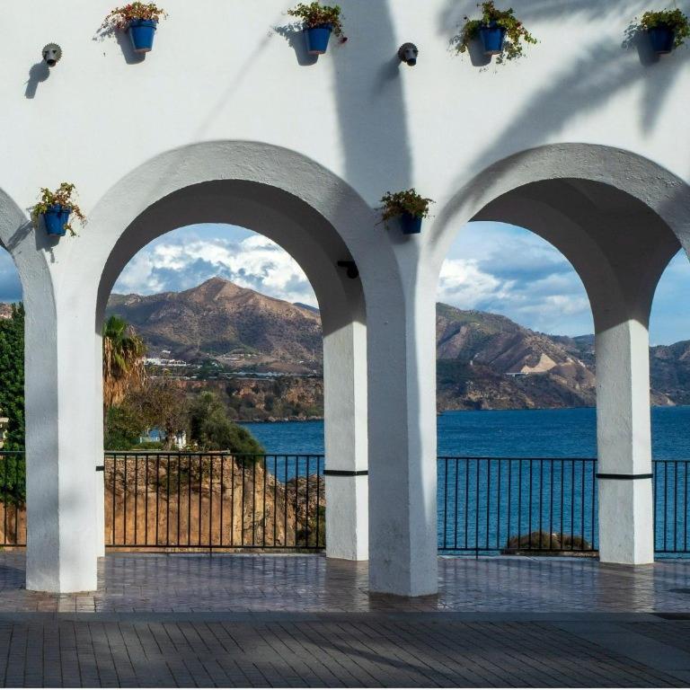Romantic White Villa -Private Pool Nerja Exterior foto