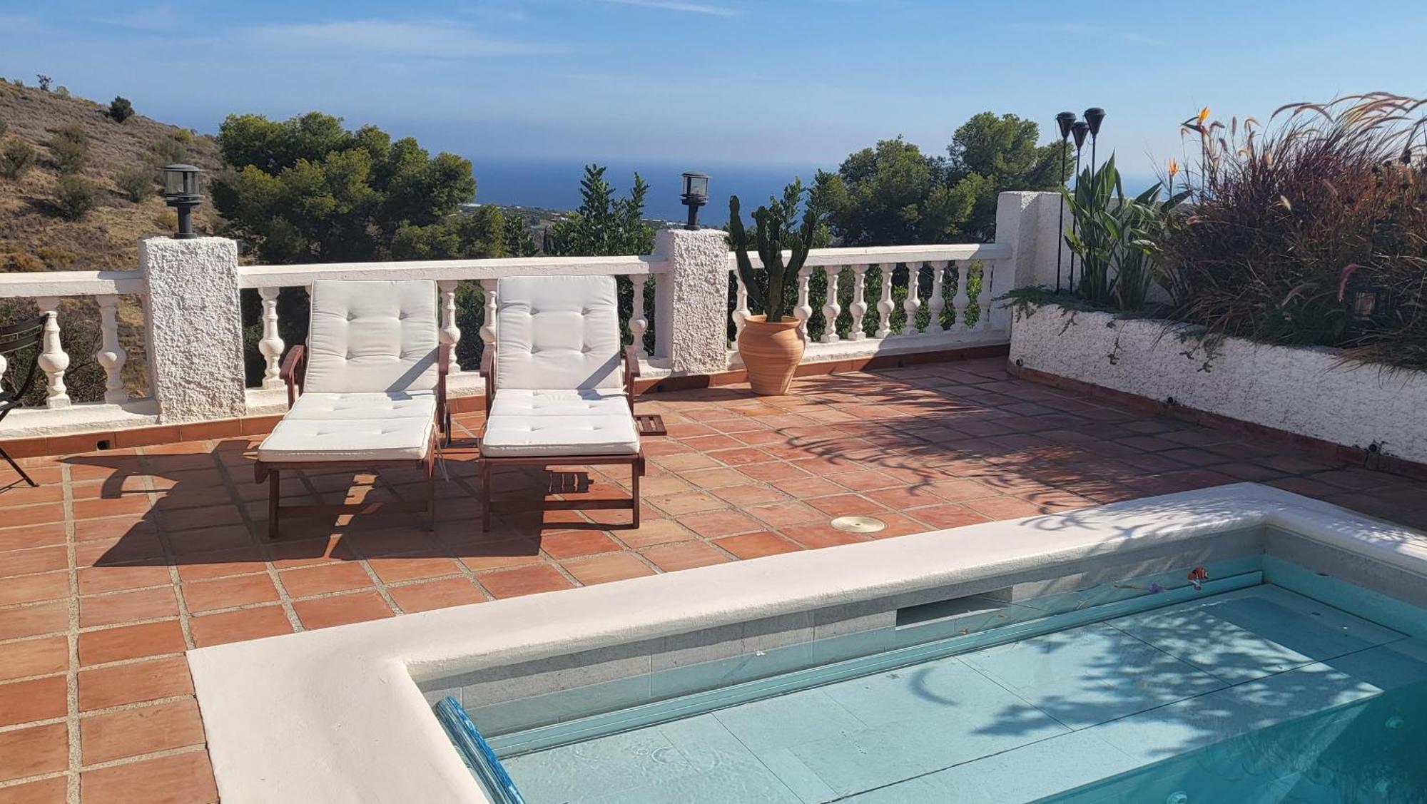 Romantic White Villa -Private Pool Nerja Exterior foto